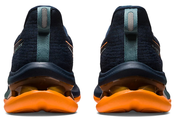 Men’s GEL-KINSEI MAX French Blue Bright Orange - Orleans Shoe Co.