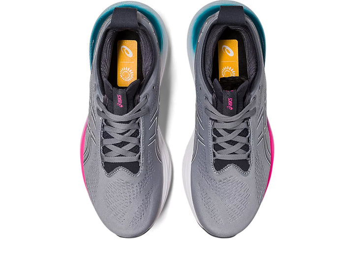 Asics Women’s Gel Nimbus 25 Sheetrock White - Orleans Shoe Co.