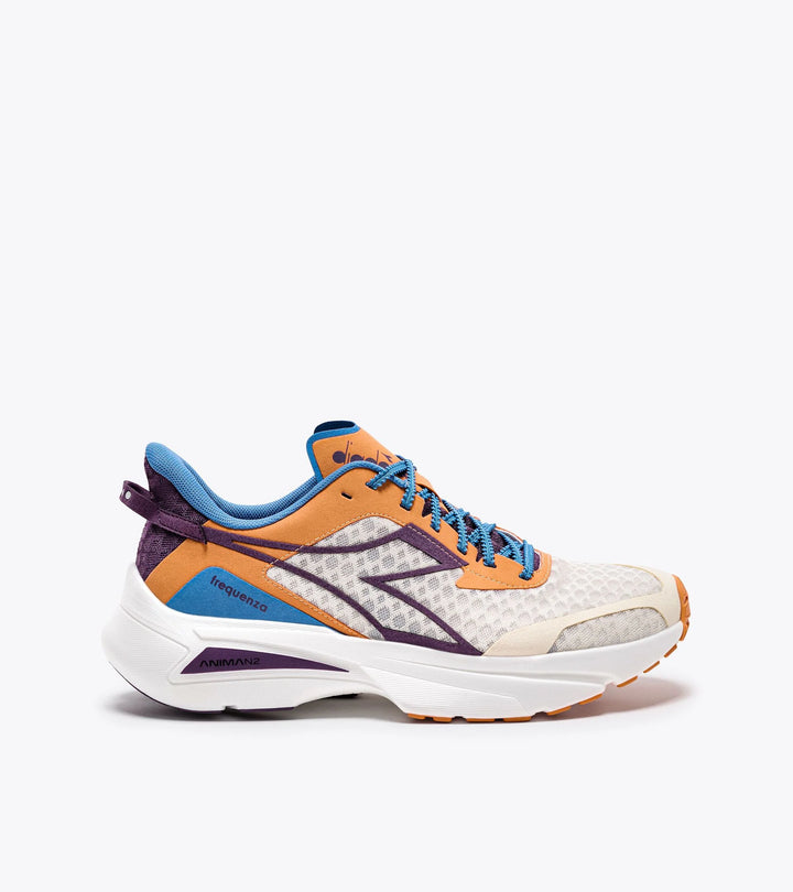 Diadora Men's Frequenza Whisper White Sunset Purple - Orleans Shoe Co.