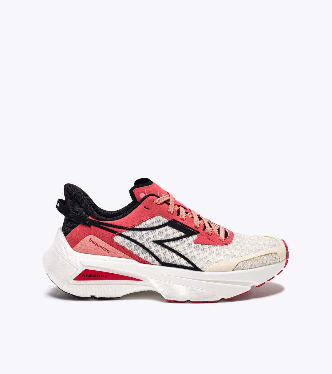 Diadora Women's Frequenza Whisper White Cayenne - Orleans Shoe Co.