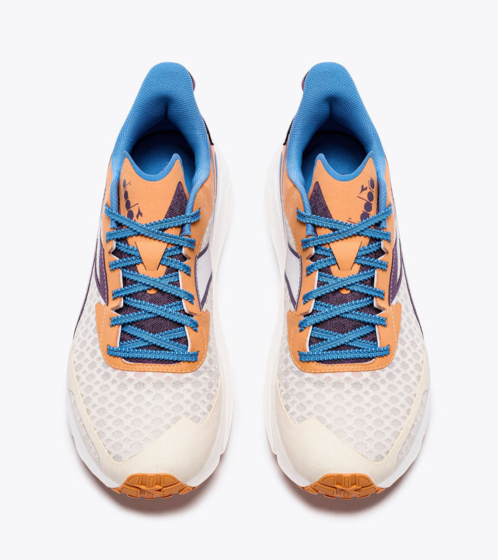 Diadora Men's Frequenza Whisper White Sunset Purple - Orleans Shoe Co.