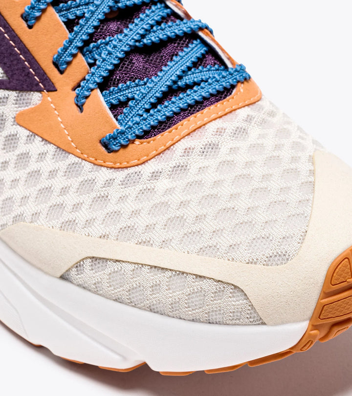Diadora Men's Frequenza Whisper White Sunset Purple - Orleans Shoe Co.