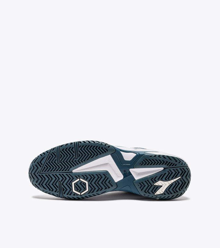 Diadora Men's Trofeo 2 AG Pickleball White Oceanview - Orleans Shoe Co.