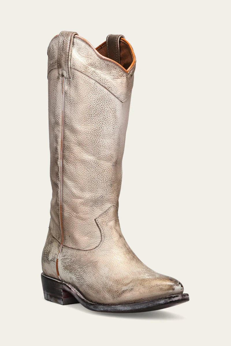 Frye Women's Billy Daisy Pull On Light Gold - Orleans Shoe Co.