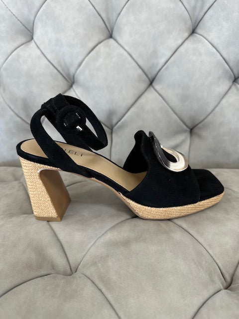 Vaneli Women's Marty Black Suede - Orleans Shoe Co.