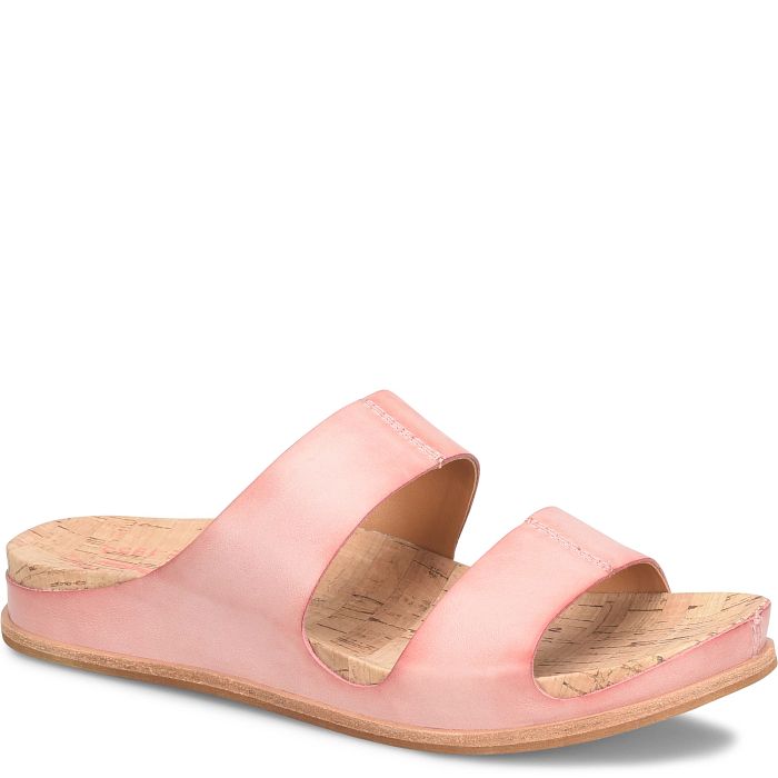 Kork Ease Women’s Tutsi Dual Band Pink - Orleans Shoe Co.