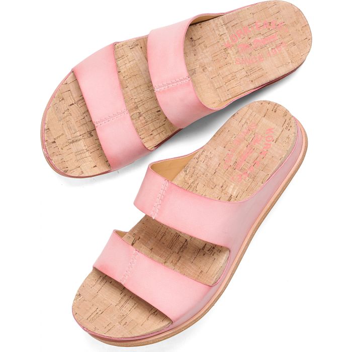 Kork Ease Women’s Tutsi Dual Band Pink - Orleans Shoe Co.