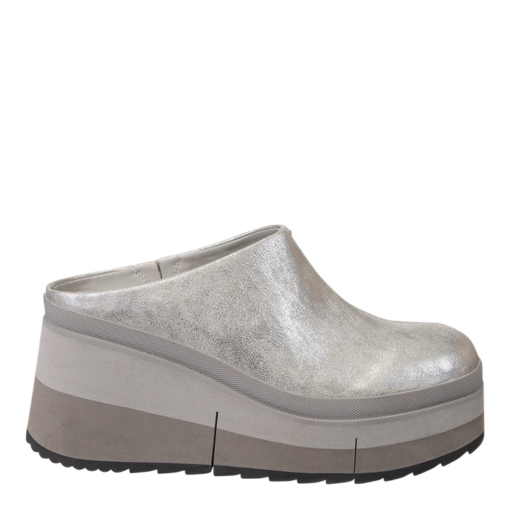 Naked Feet Women’s Coach Silver - Orleans Shoe Co.