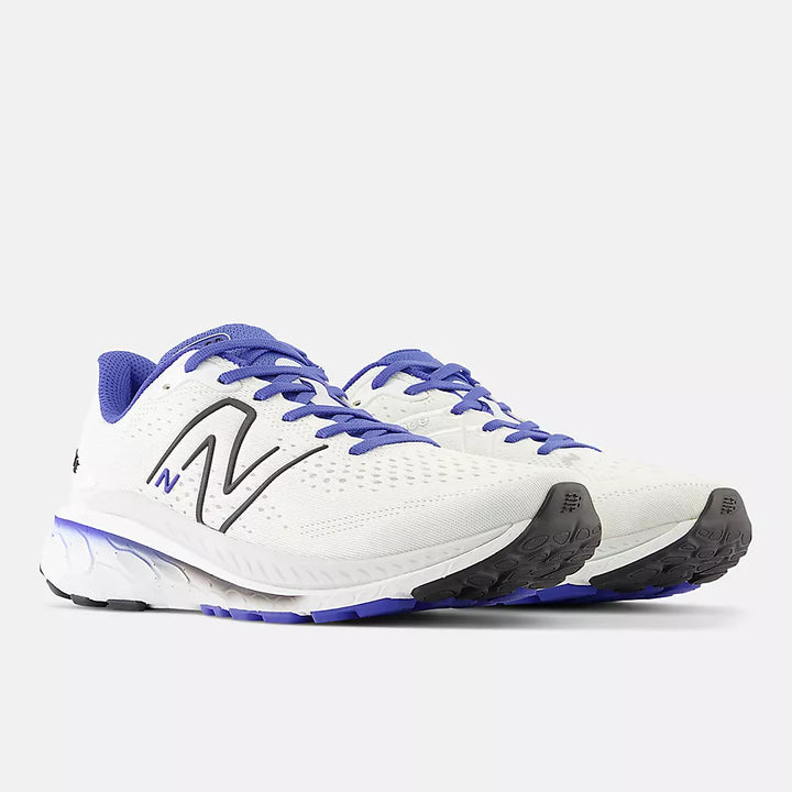 New Balance Men’s Fresh Foam X M860F13 White Marine Blue - Orleans Shoe Co.