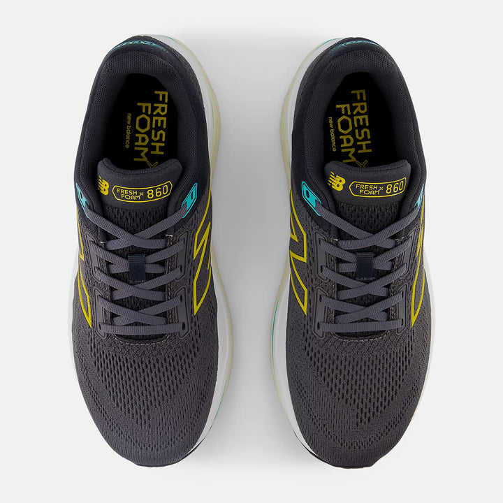 New Balance Men's M860A14 Grey Orange - Orleans Shoe Co.