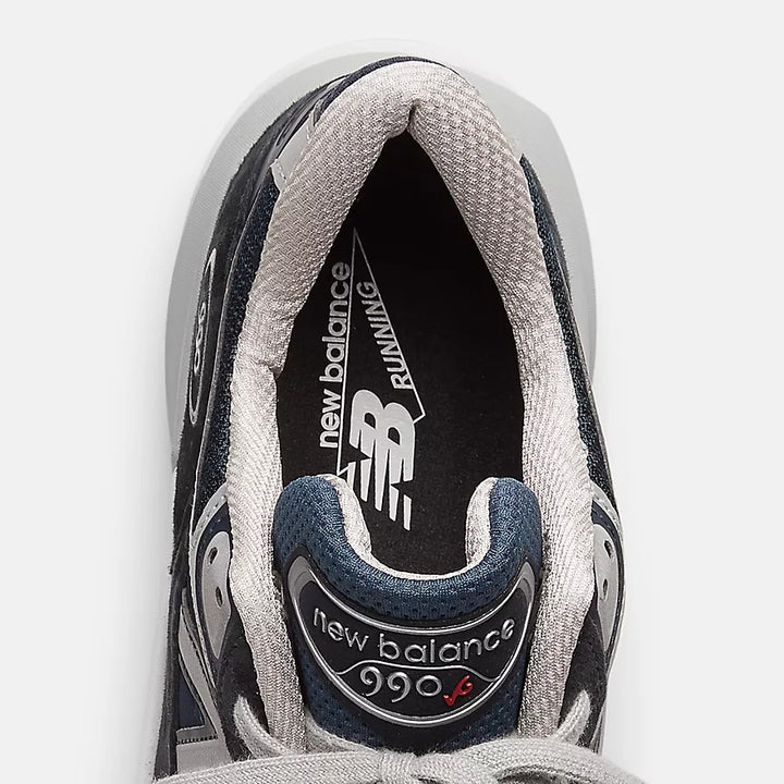 New Balance Men’s M990NV6 Navy with White - Orleans Shoe Co.