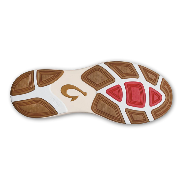 Olukai Men’s Mio Li Bright White Red Lava - Orleans Shoe Co.