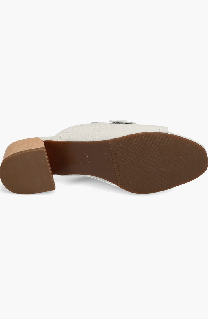 Vaneli Women's Cannia White Milled Calf - Orleans Shoe Co.