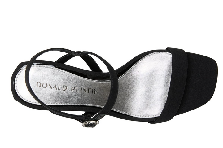 Donald Pliner Women's Braziy Black Satin