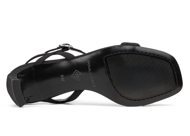 Donald Pliner Women's Braziy Black Satin