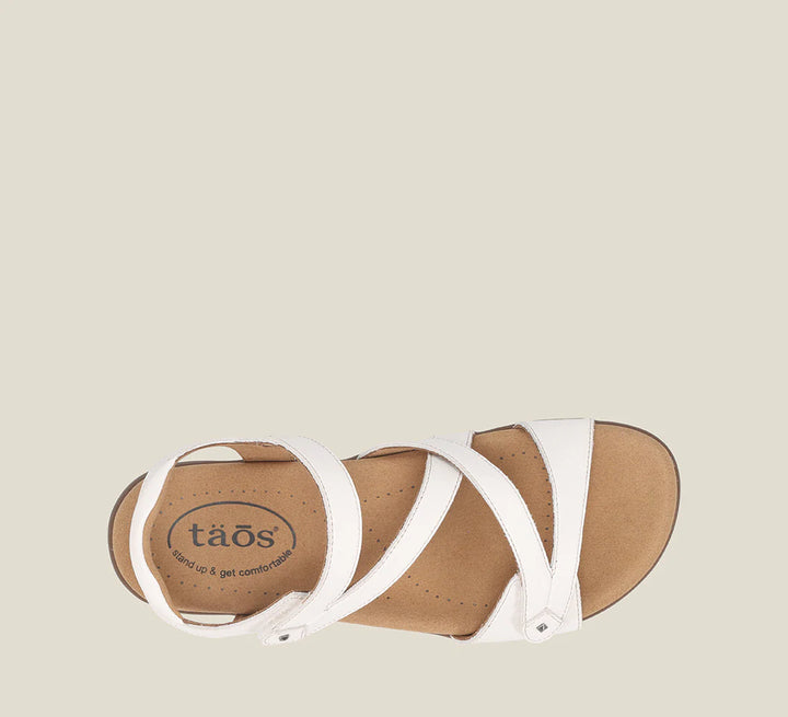 Taos Women’s Big Time White - Orleans Shoe Co.