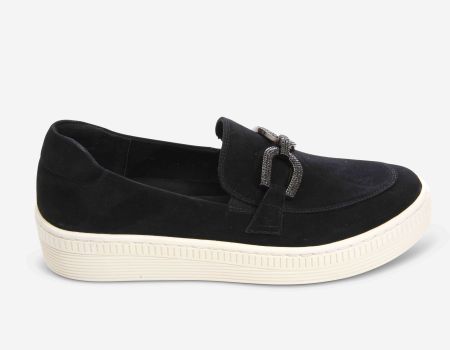 Vaneli Women's Ysalde Black Suede - Orleans Shoe Co.