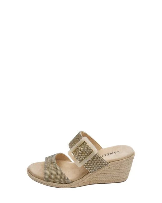 Vaneli Women’s Layla Camel Raffia - Orleans Shoe Co.