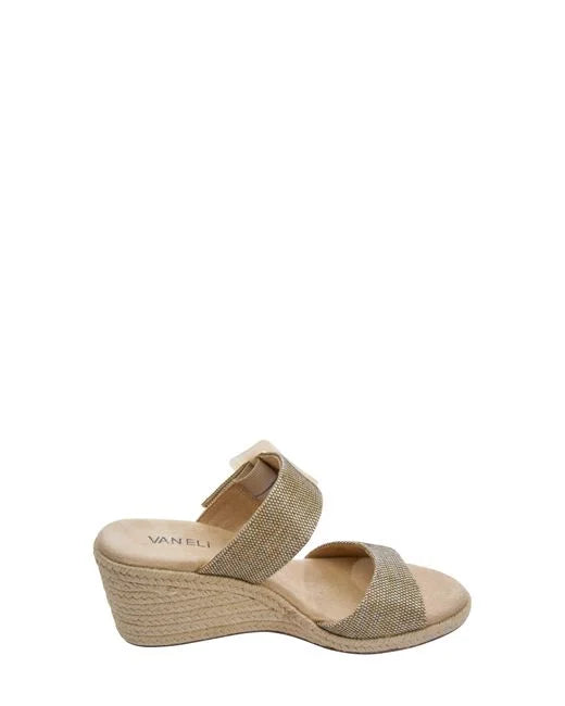 Vaneli Women’s Layla Camel Raffia - Orleans Shoe Co.