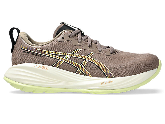 Asics Men's Gel Cumulus 27 Taupe Grey Black - Orleans Shoe Co.