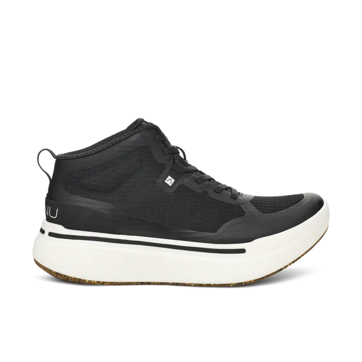 Ahnu Men's Sequence 1 Mid Black White - Orleans Shoe Co.