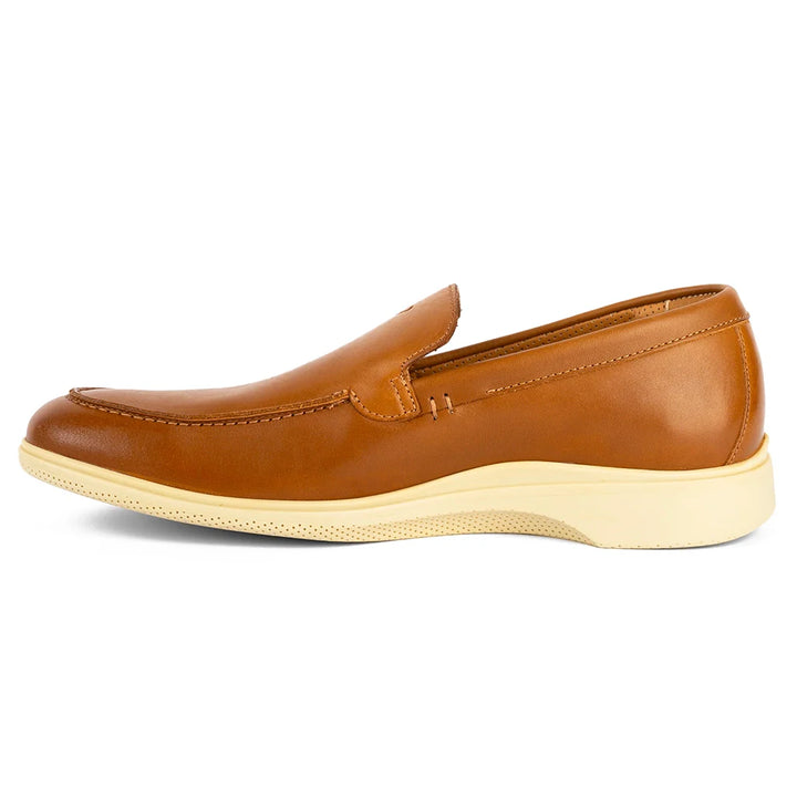 Amberjack Men's The Loafer Honey & Cream - Orleans Shoe Co.