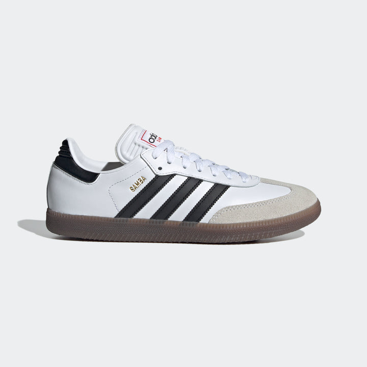 Adidas Unisex Samba Cloud White Core Black Vivid Red IH6001 - Orleans Shoe Co.