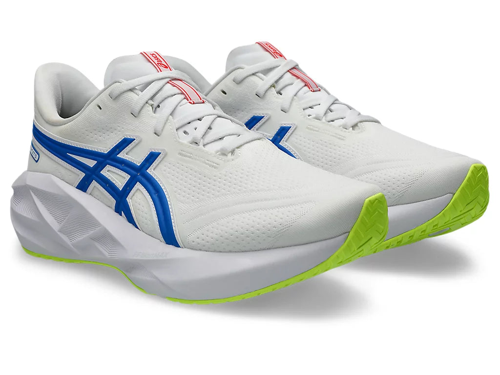 Asics Men's Novablast 5 ATC White Tuna Blue – Orleans Shoe Co.