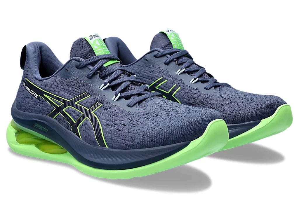 Asics Men’s Gel Kinsei Max Thunder Blue Electric Lime - Orleans Shoe Co.