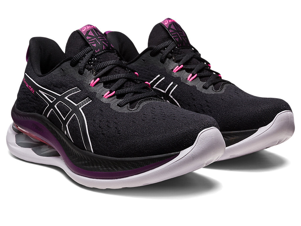 Women’s GEL-KINSEI MAX Black Lilac Hint - Orleans Shoe Co.