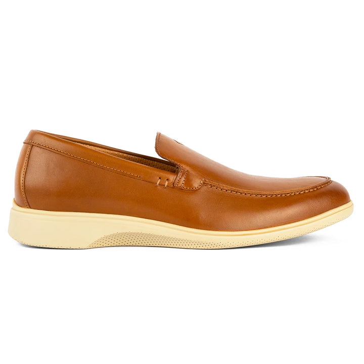 Amberjack Men's The Loafer Honey & Cream - Orleans Shoe Co.