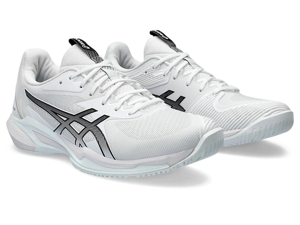 Asics Men's Solution Speed FF 3 White Black - Orleans Shoe Co.