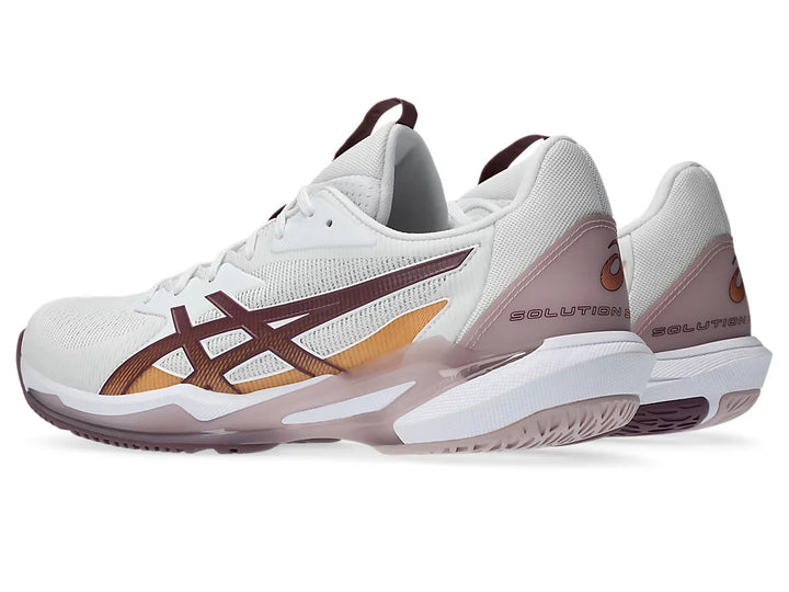 Asics Women's Solution Speed FF 3 White Dusty Mauve - Orleans Shoe Co.
