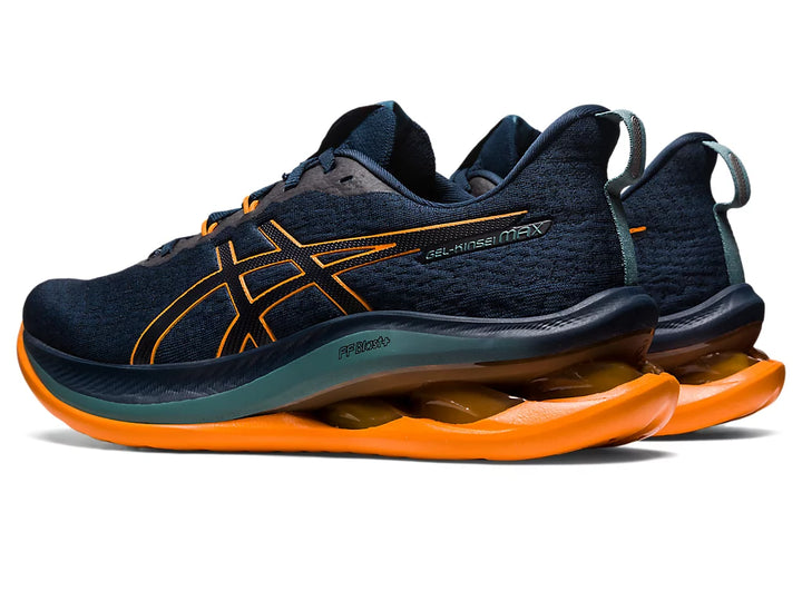 Men’s GEL-KINSEI MAX French Blue Bright Orange - Orleans Shoe Co.