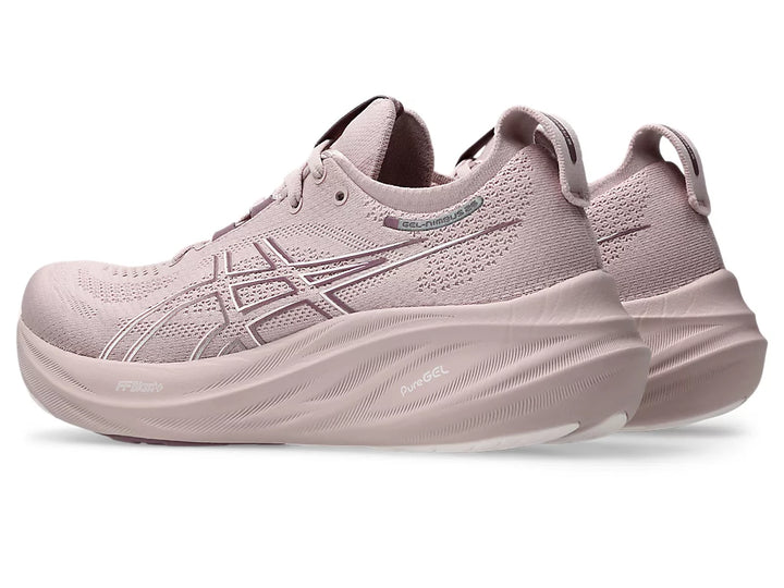 Asics Women's Gel Nimbus 26 Watershed Rose White - Orleans Shoe Co.