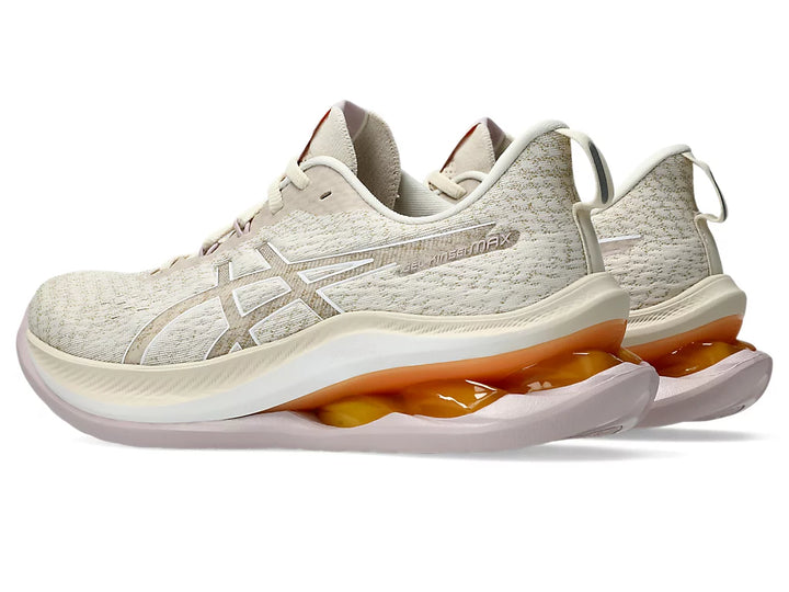 Asics Women's Gel Kinsei Max Oatmeal White - Orleans Shoe Co.