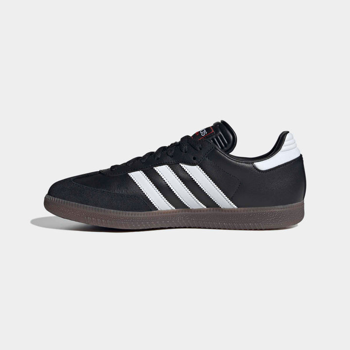 Adidas Unisex Samba Core Black Cloud White Vivid Red IH6000 - Orleans Shoe Co.