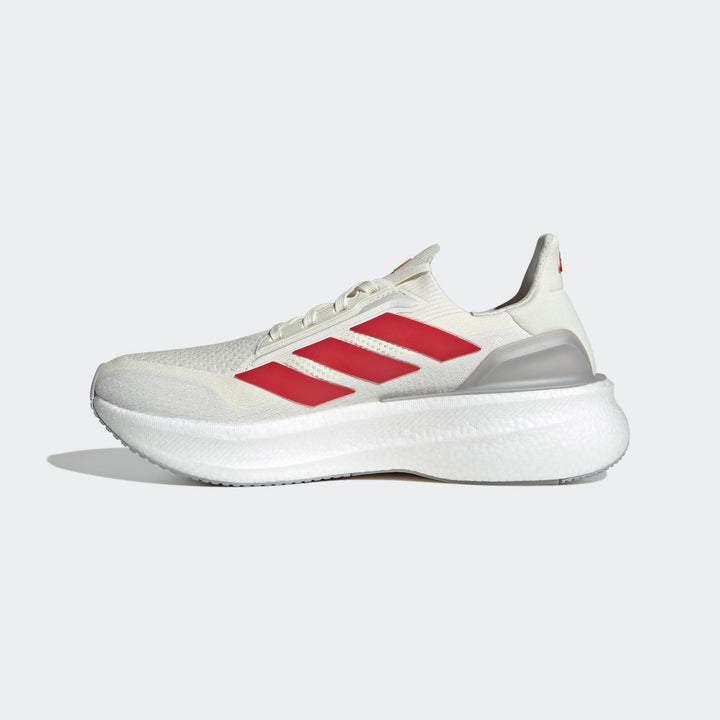Adidas Men's Ultraboost 5X Off White Better Scarlet Crystal White JS1928 - Orleans Shoe Co.