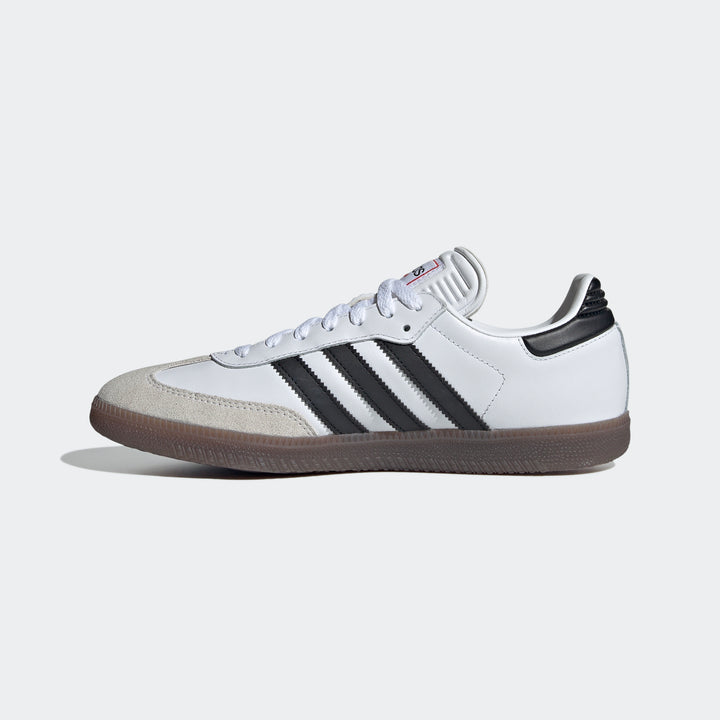 Adidas Unisex Samba Cloud White Core Black Vivid Red IH6001 - Orleans Shoe Co.