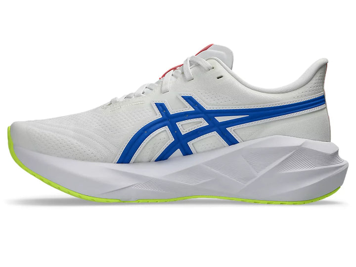 Asics Men's Novablast 5 ATC White Tuna Blue - Orleans Shoe Co.