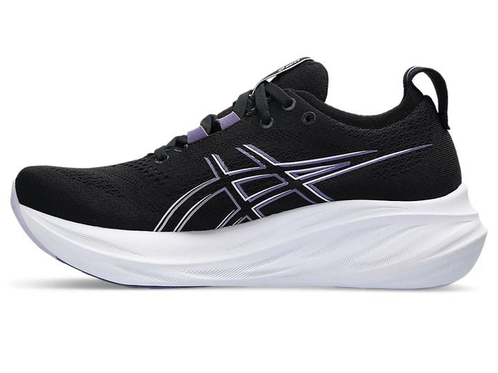 ASICS Women’s Gel Nimbus 26 Black Dusty Purple - Orleans Shoe Co.