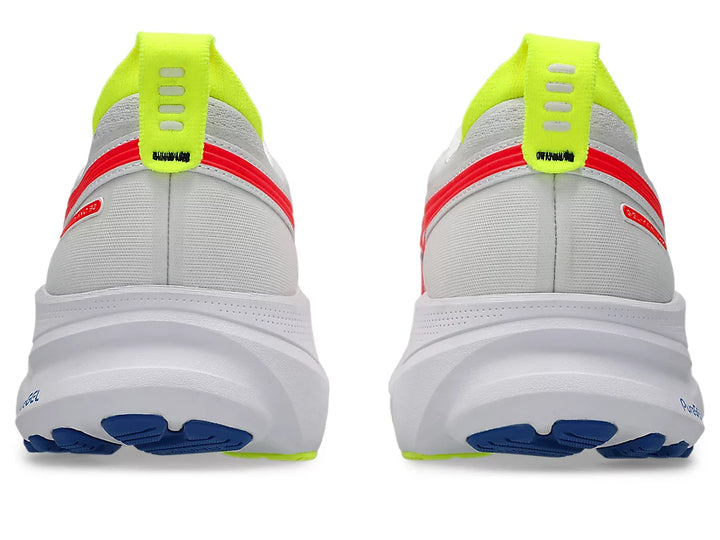 Asics Men's Gel Kayano 32 ATC White Flash Coral - Orleans Shoe Co.