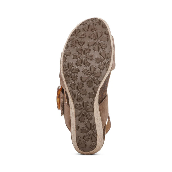 Aetrex Women's Ashley Taupe - Orleans Shoe Co.