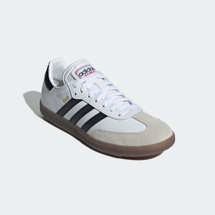 Adidas Unisex Samba Cloud White Core Black Vivid Red IH6001 - Orleans Shoe Co.