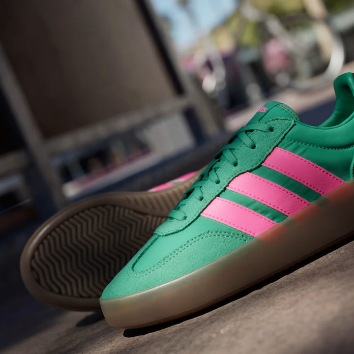 Adidas Women's Barreda Decode Semi Court Green Lucid Pink Collegiate Green JR3540 - Orleans Shoe Co.