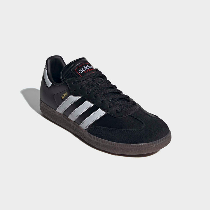 Adidas Unisex Samba Core Black Cloud White Vivid Red IH6000 - Orleans Shoe Co.