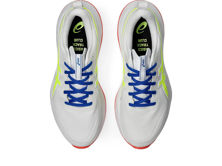 Asics Men's Gel-Cumulus 27 ATC White Safety Yellow - Orleans Shoe Co.