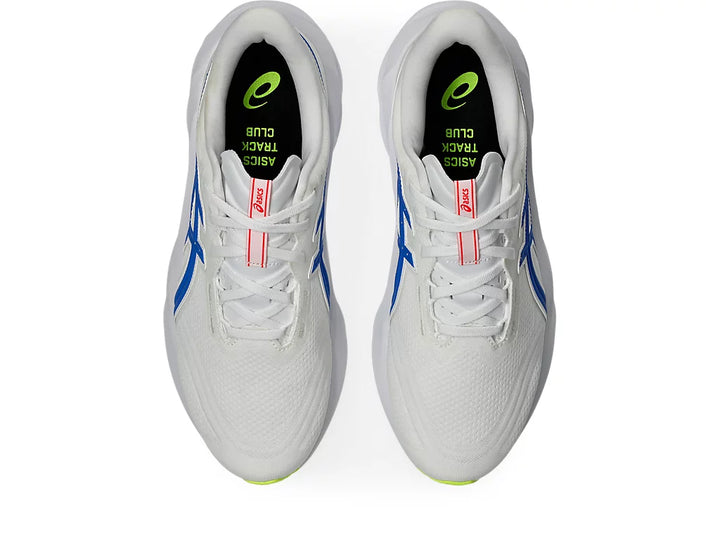 Asics Men's Novablast 5 ATC White Tuna Blue - Orleans Shoe Co.