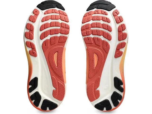 Asics Women's Gel Kayano 31 White Faded Orange - Orleans Shoe Co.