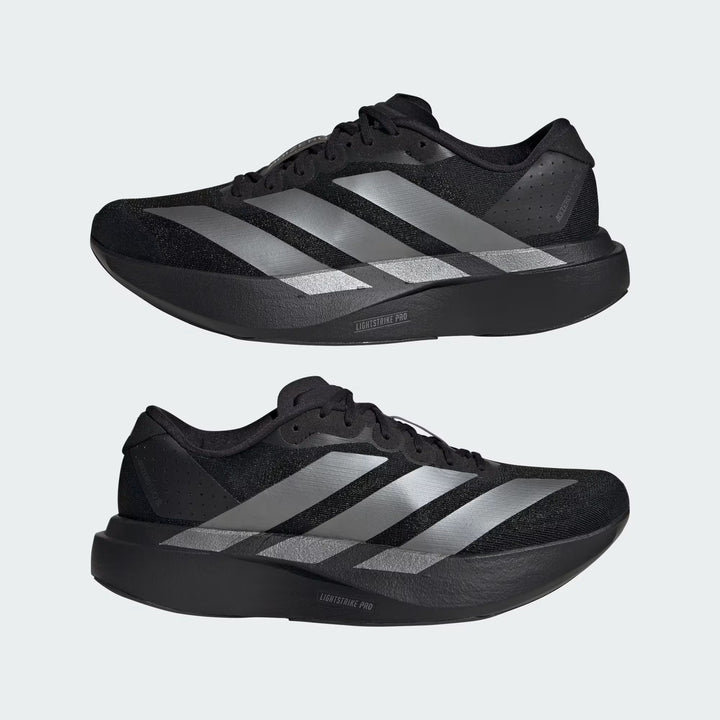 Adidas Women's Adizero Evo SL Black Iron Metallic Core Black JP7147 - Orleans Shoe Co.